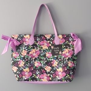 Sally Beauty Floral Simply Spring Tote Bag